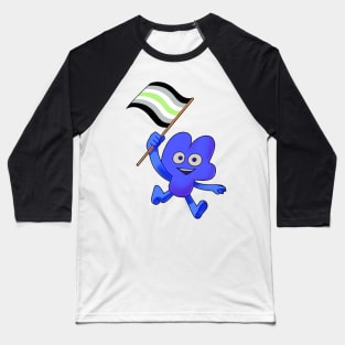 Agender Pride Flag Four! Baseball T-Shirt